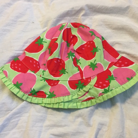 Gymboree Other - Strawberry Summer Hat NWT